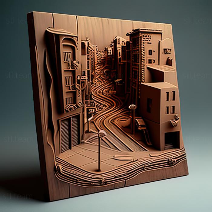 3D модель Улицы улицы (STL)